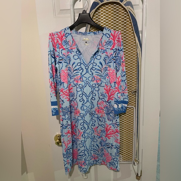 Lilly Pulitzer UPF 50+ Nadine Multi Naut Today Engineered